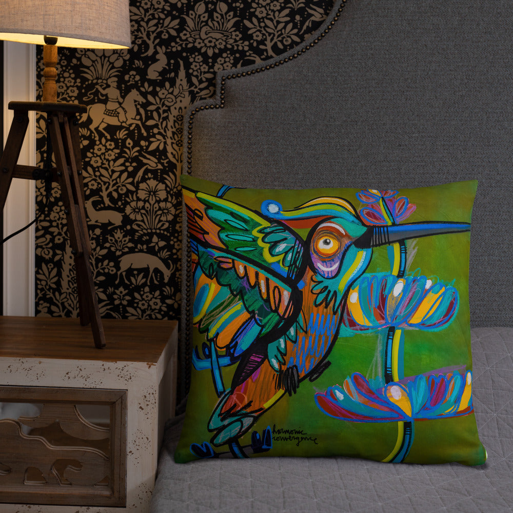 Harmonic Convergence - Lebo Premium Throw Pillow